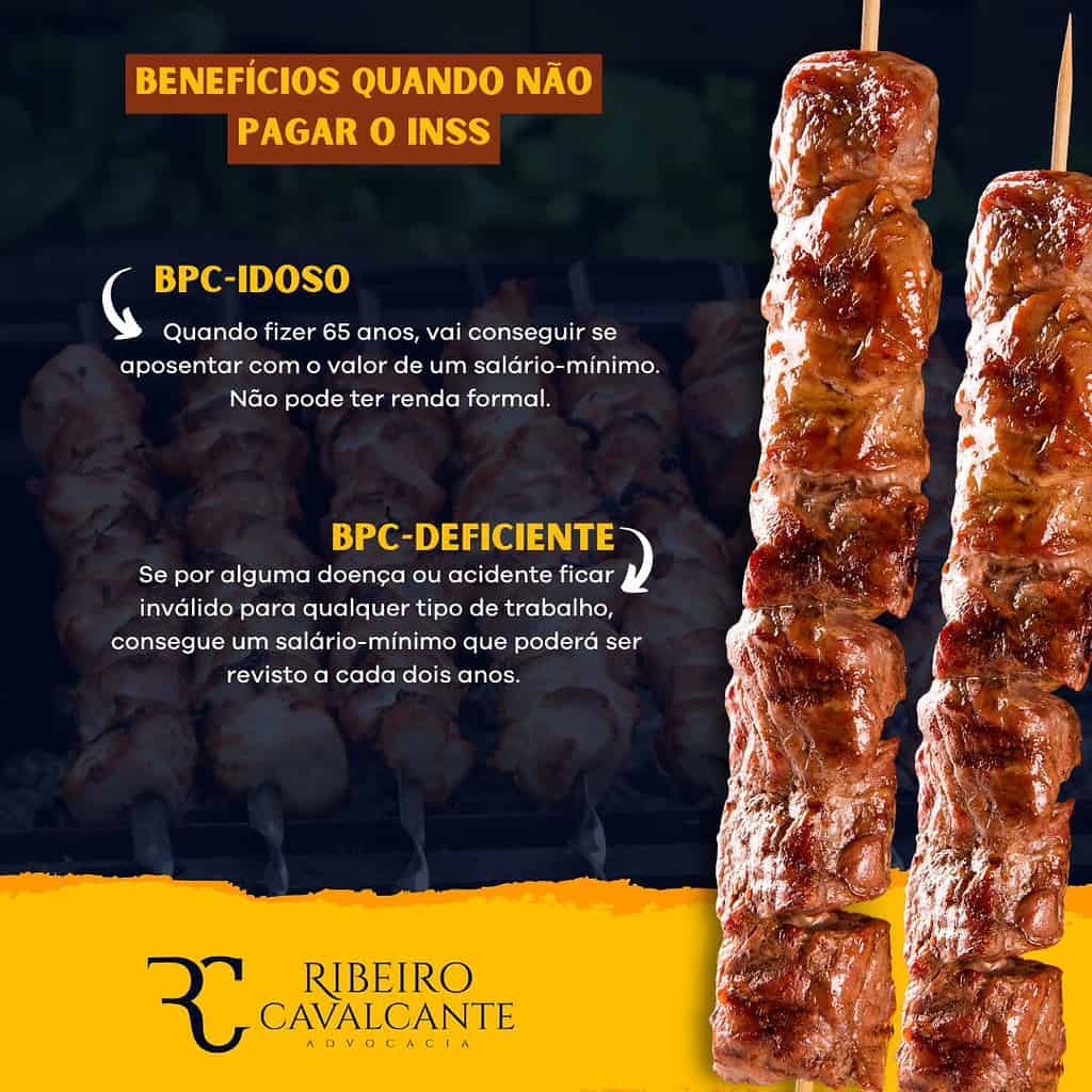 Benefícios quando não paga o INSS