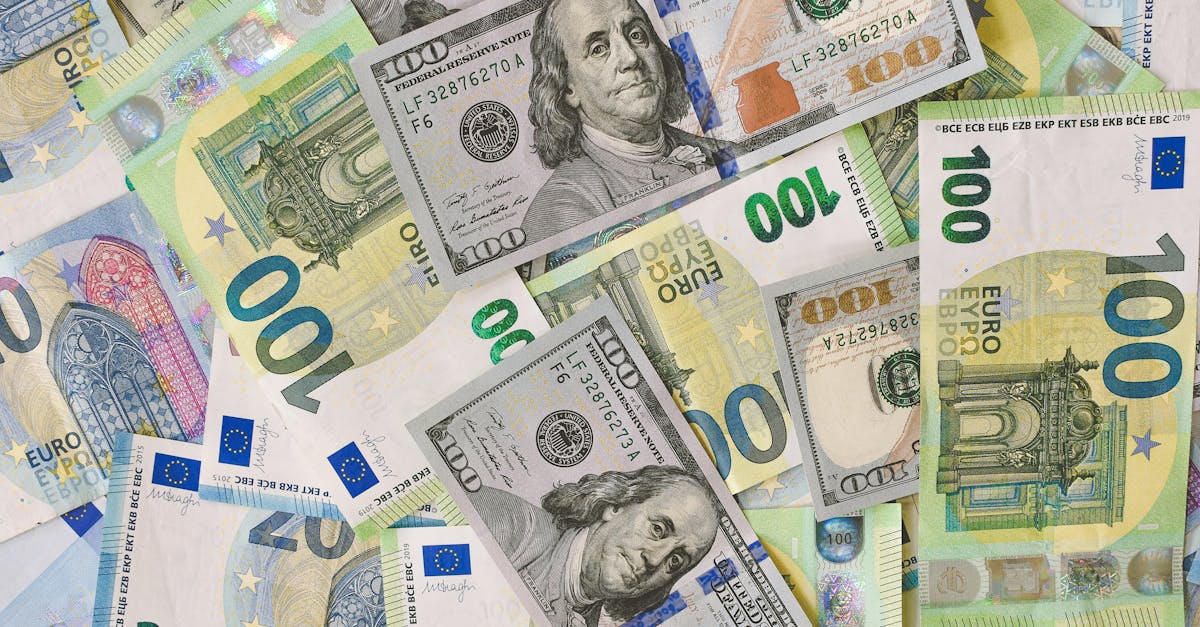 Diversas cédulas de cem dólares americanos e cem euros espalhadas de forma desordenada. — Foto: Ibrahim Boran