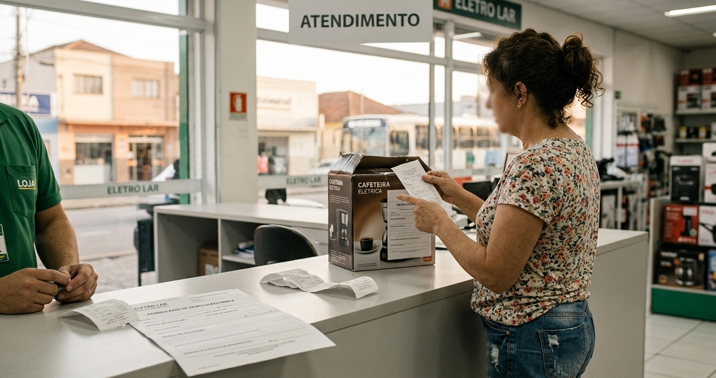 Imagem representando Devolução de Produto — Ribeiro Cavalcante Advocacia