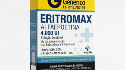 Medicamento eritromax 1778956462 Caixa do medicamento eritromax (alfaepoetina) em embalagem farmacêutica brasileira conforme rdc 768/2022 da anvisa — fabricado por ribeiro cavalcante advocacia