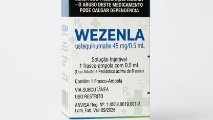 Caixa do medicamento WEZENLA