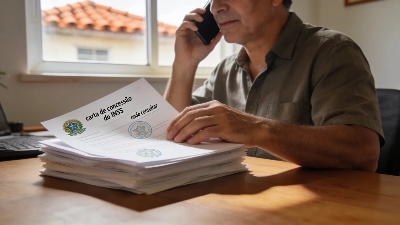 Imagem representando carta de concessão do inss: onde consultar — ribeiro cavalcante advocacia