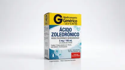 Caixa do medicamento acido zoledronico (ácido zoledrônico monoidratado) em embalagem farmacêutica brasileira conforme rdc 768/2022 da anvisa — fabricado por ribeiro cavalcante advocacia
