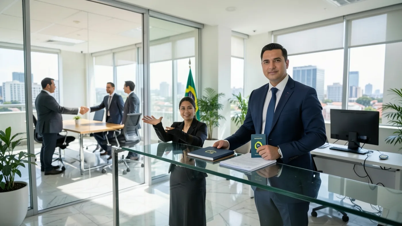 Imagem representando visto de visita para negócios ou visto de trabalho: qual a diferença? — ribeiro cavalcante advocacia