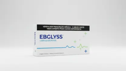 Caixa do medicamento ebglyss (lebriquizumabe) em embalagem farmacêutica brasileira conforme rdc 768/2022 da anvisa