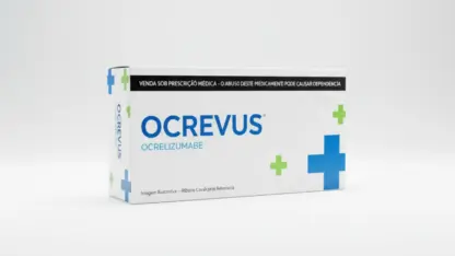 Caixa do medicamento ocrevus (ocrelizumabe) em embalagem farmacêutica brasileira conforme rdc 768/2022 da anvisa