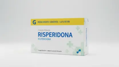 Caixa do medicamento risperidona (risperidona) em embalagem farmacêutica brasileira conforme rdc 768/2022 da anvisa