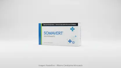 Caixa do medicamento somavert (pegvisomanto) em embalagem farmacêutica brasileira conforme rdc 768/2022 da anvisa