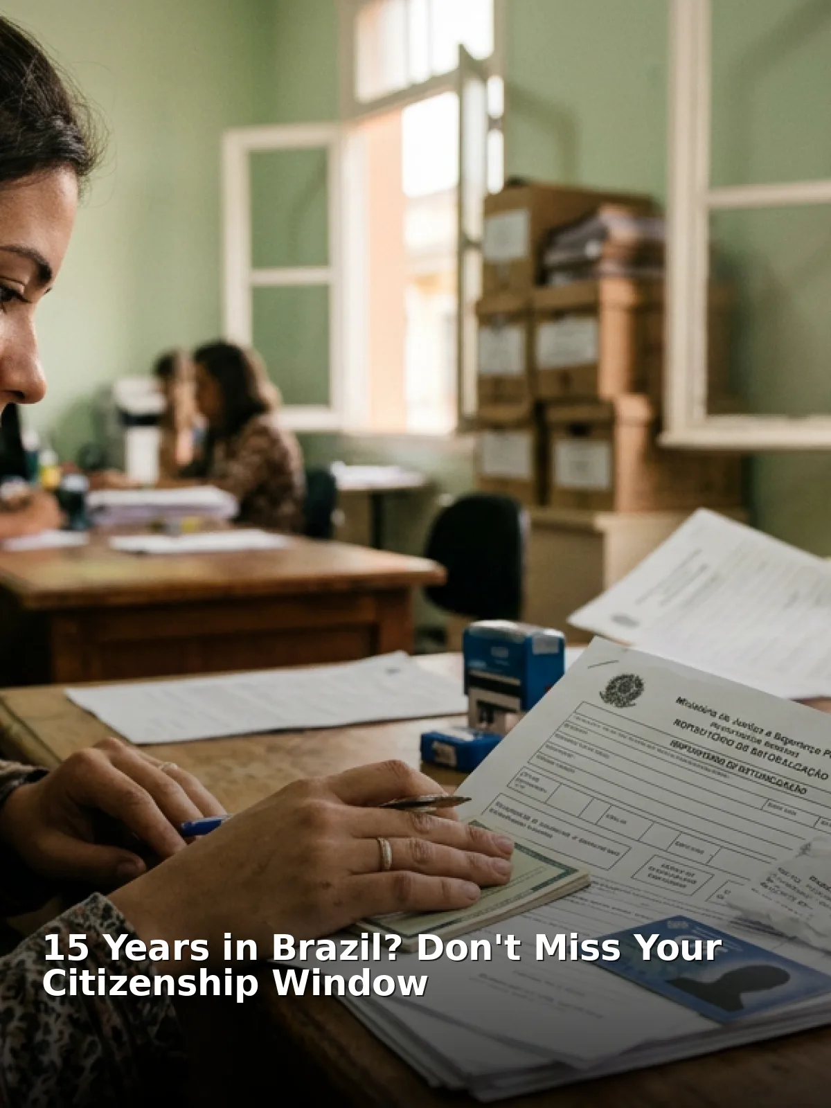 15 years in brazil? Don't miss your citizenship window