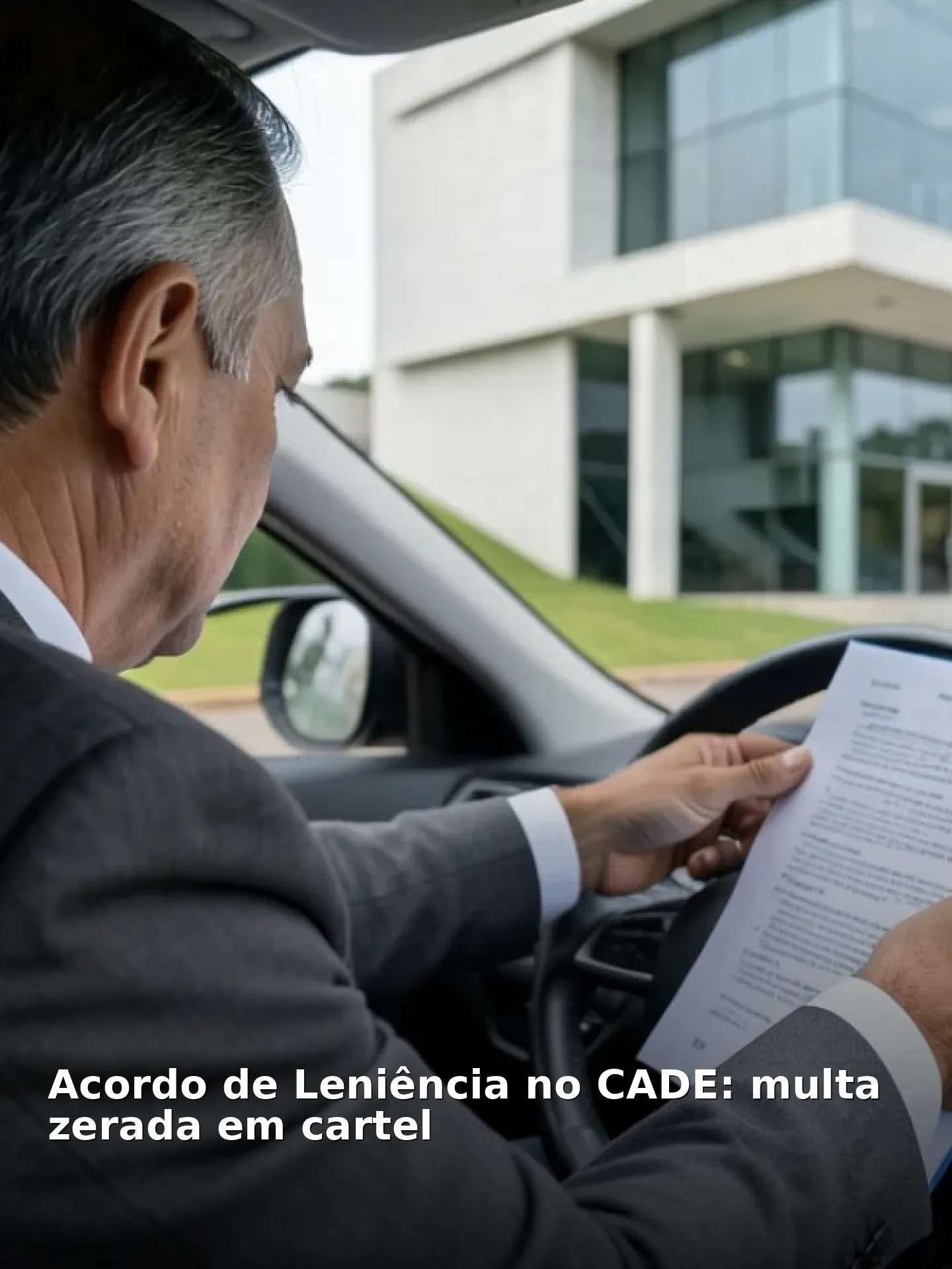 Acordo de Leniência no CADE: multa zerada em cartel
