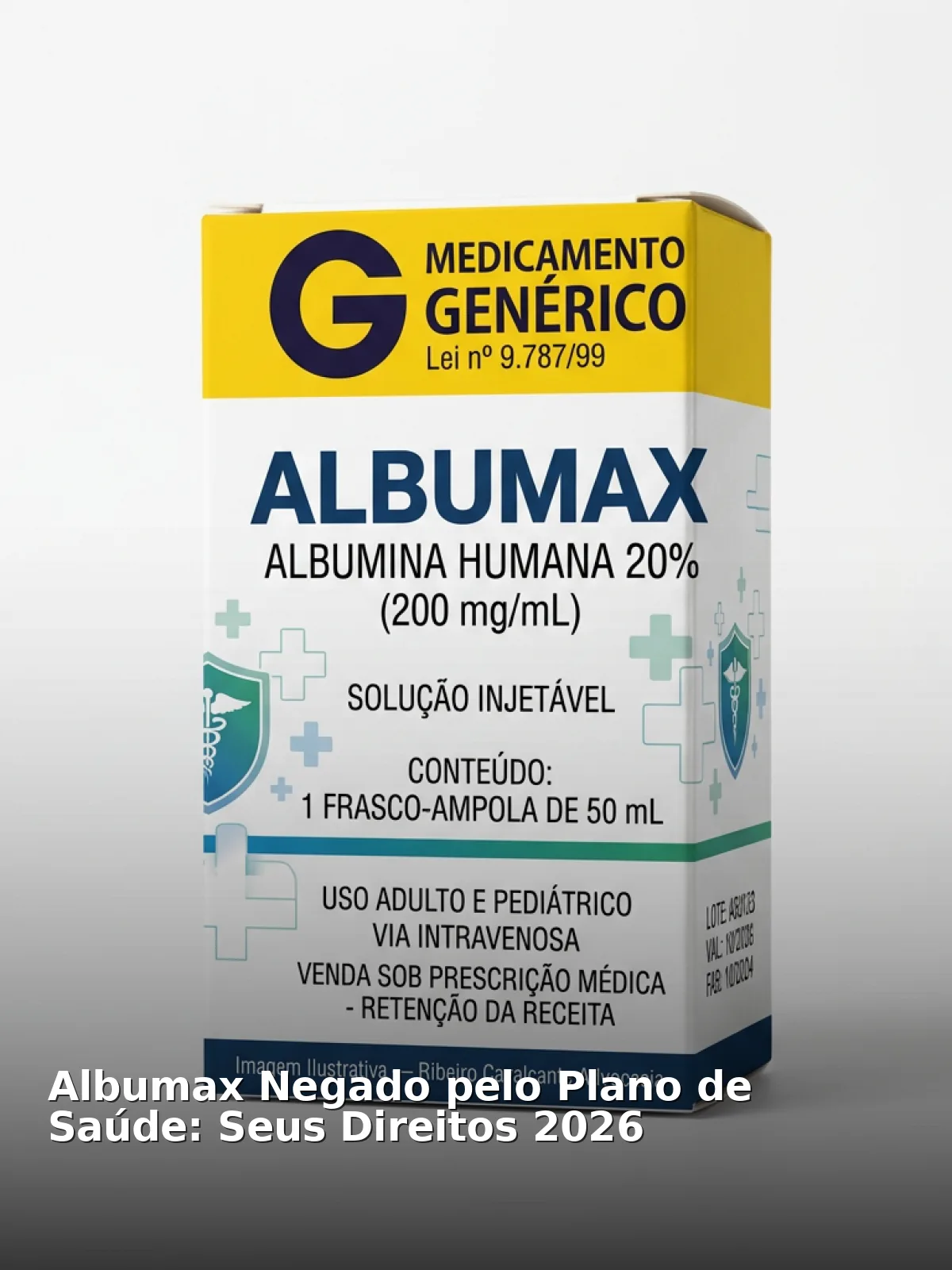 Albumax negado pelo plano de saúde: seus direitos 2026