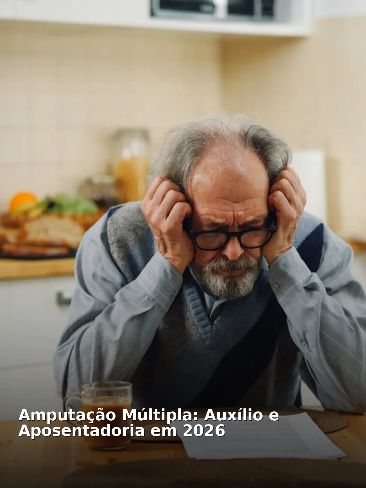 Amputação múltipla: auxílio e aposentadoria em 2026
