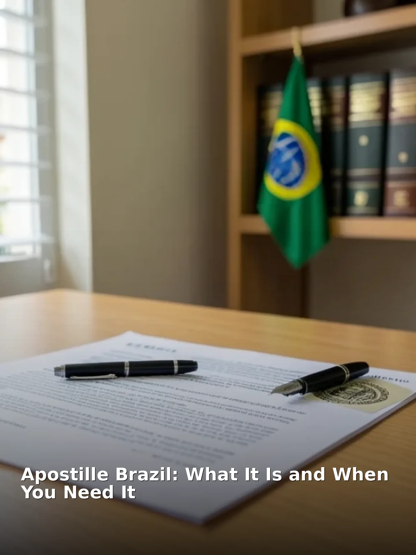 Apostille Brazil: What It Is and When You Need It