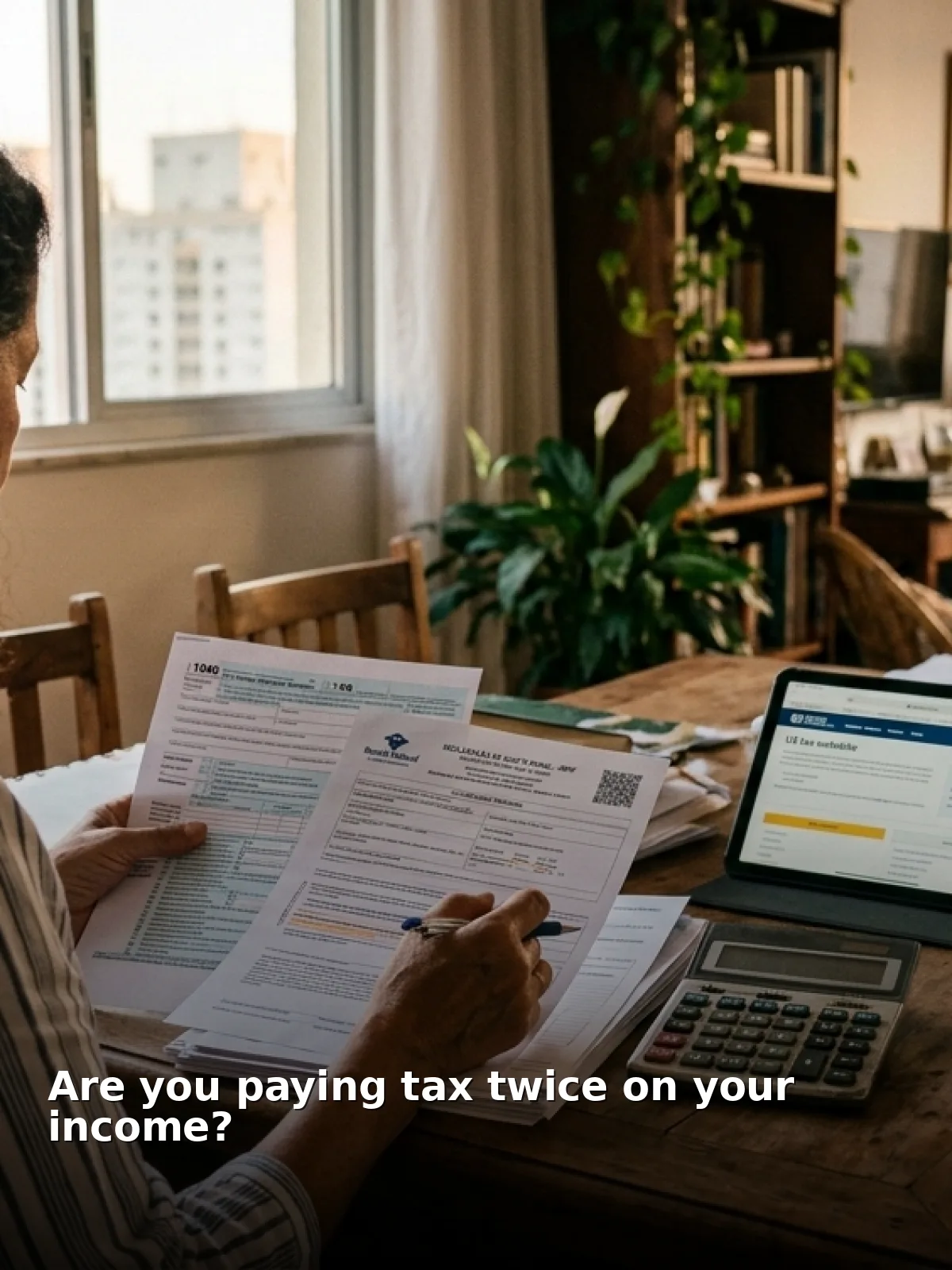 Are you paying tax twice on your income?