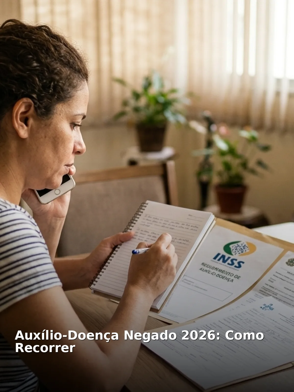 Auxílio-doença negado 2026: como recorrer