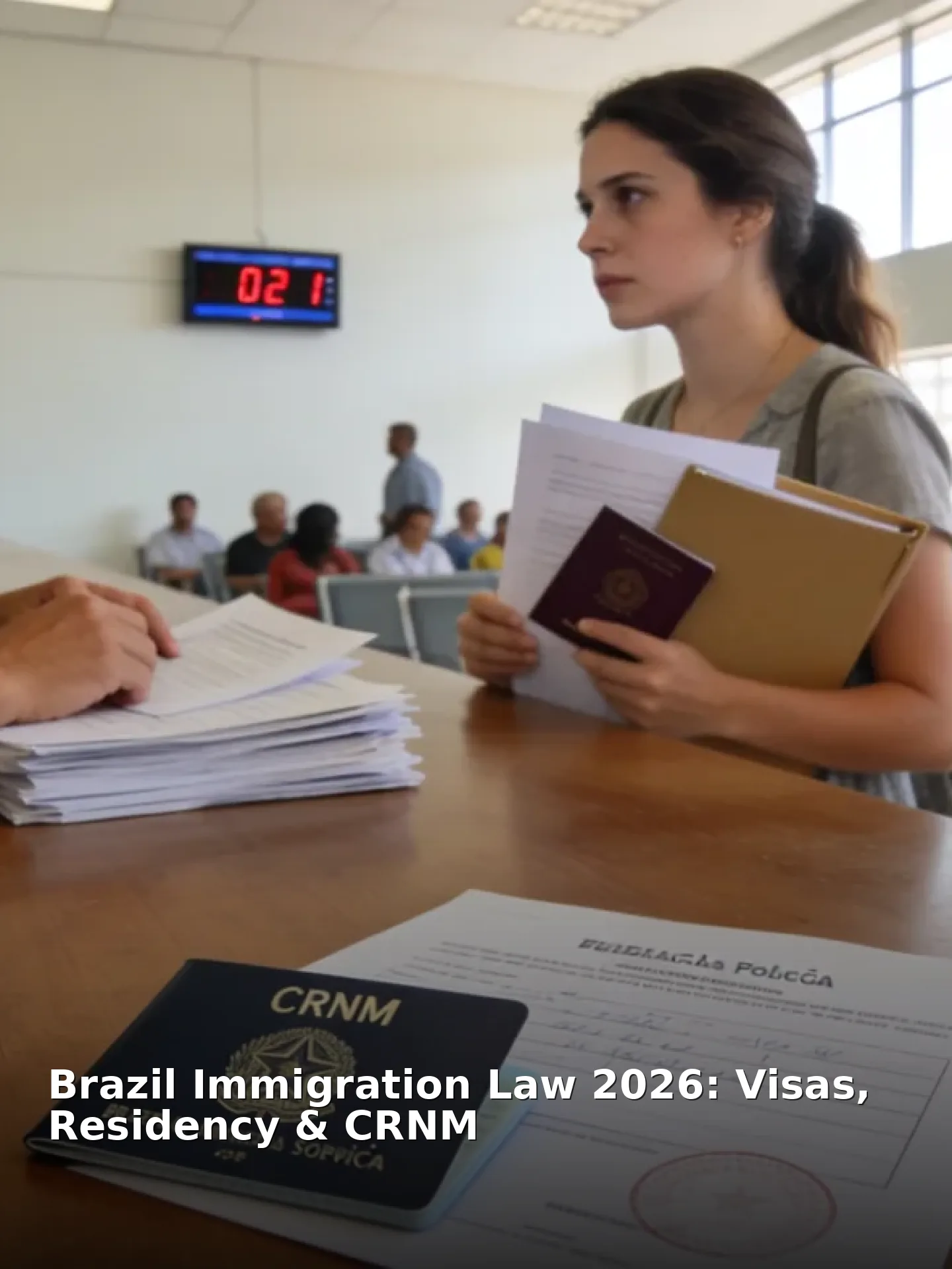 Brazil Immigration Law 2026: Visas, Residency & CRNM