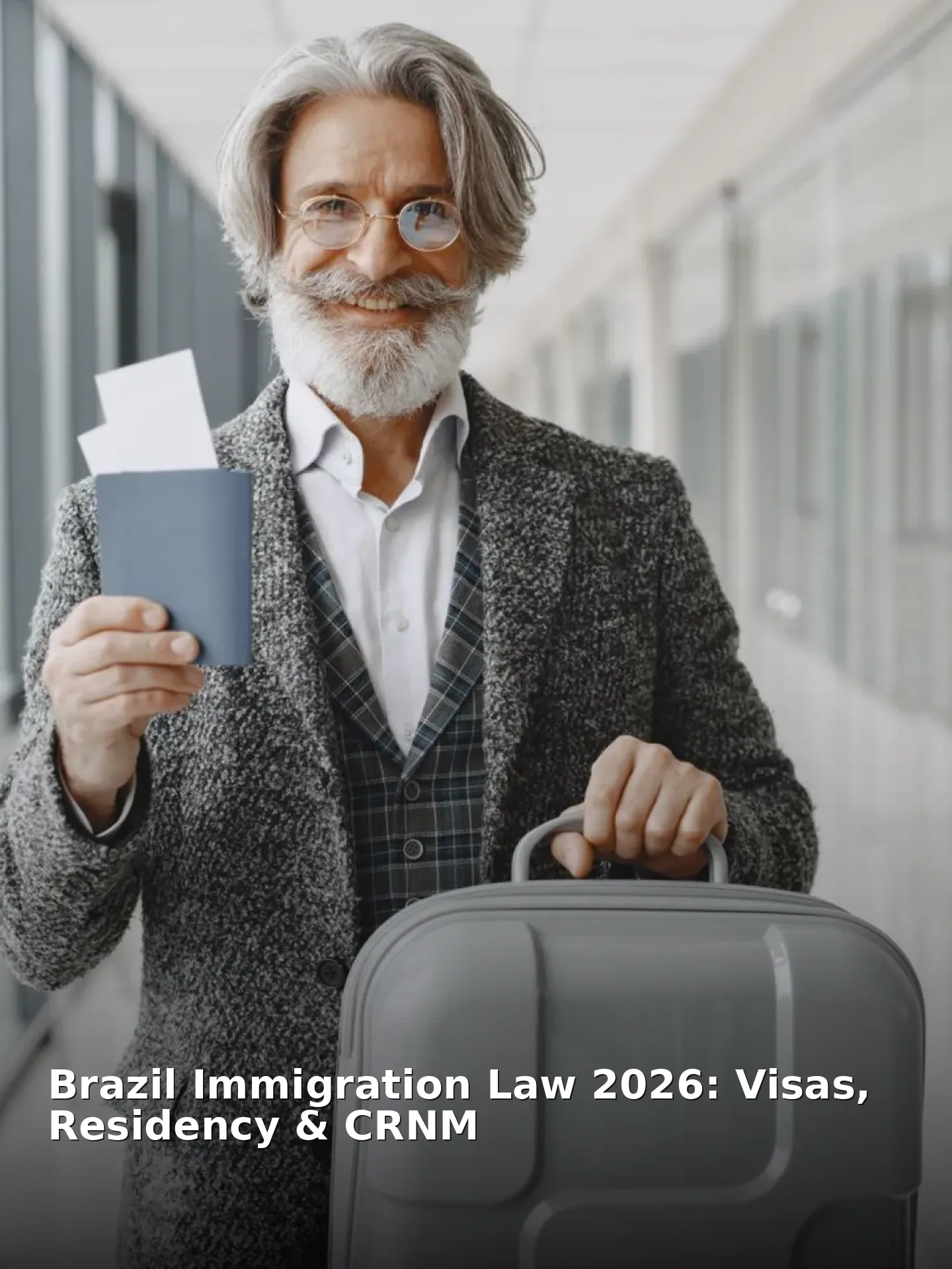 Brazil immigration law 2026: visas, residency & crnm