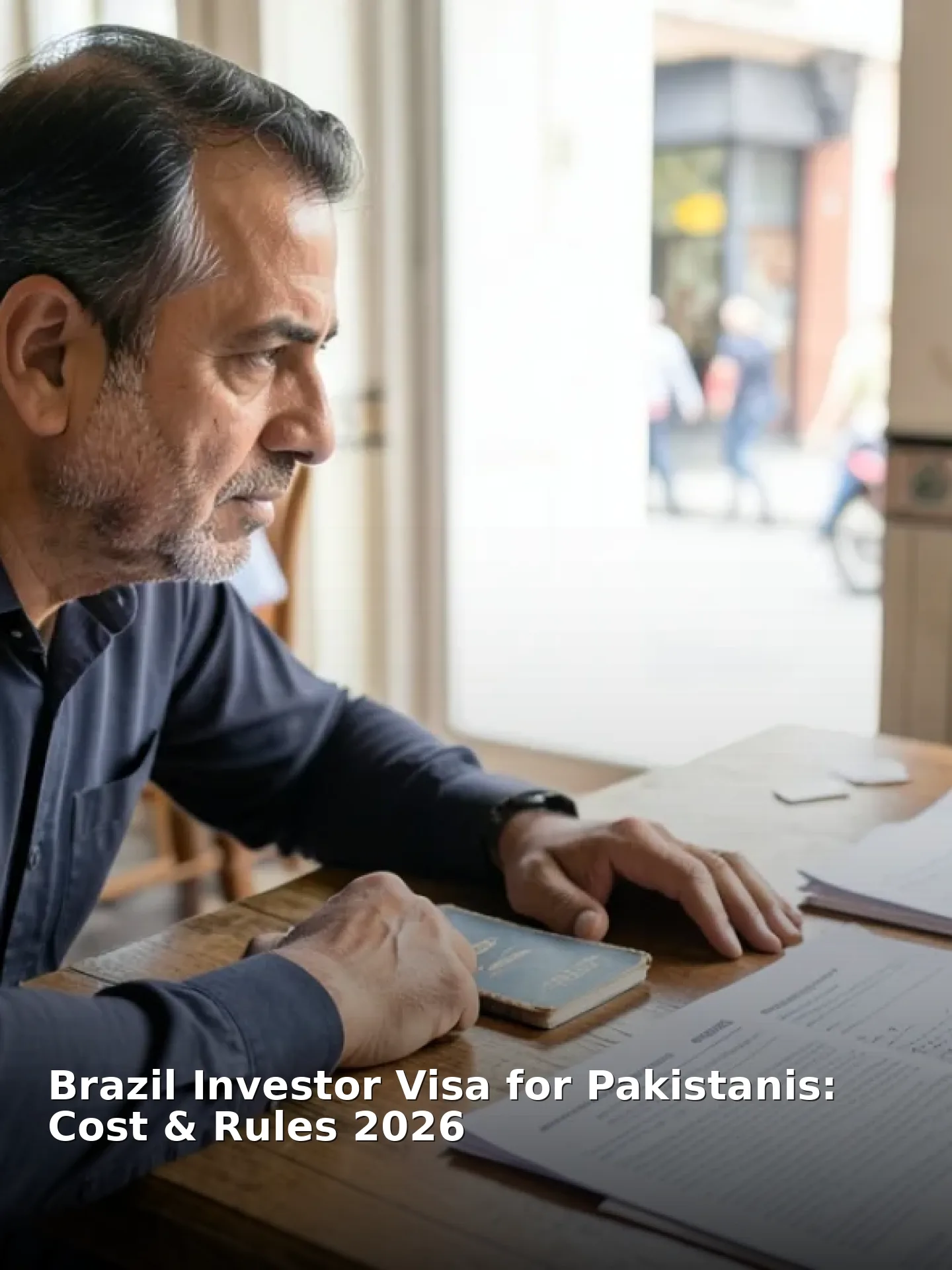 Brazil Investor Visa for Pakistanis: Cost & Rules 2026