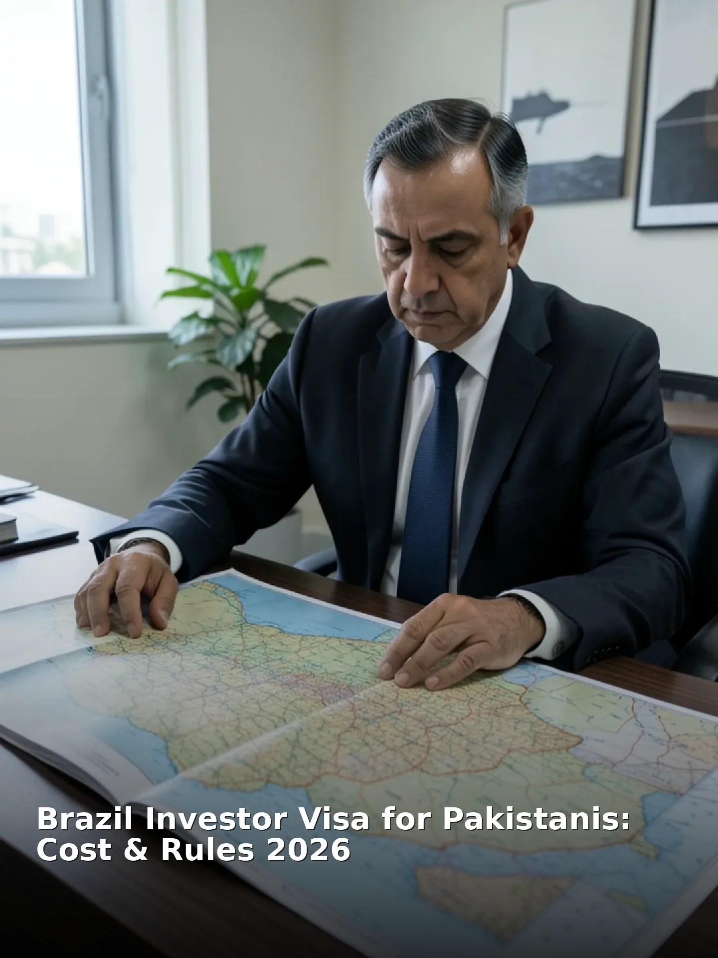 Brazil investor visa for pakistanis: cost & rules 2026