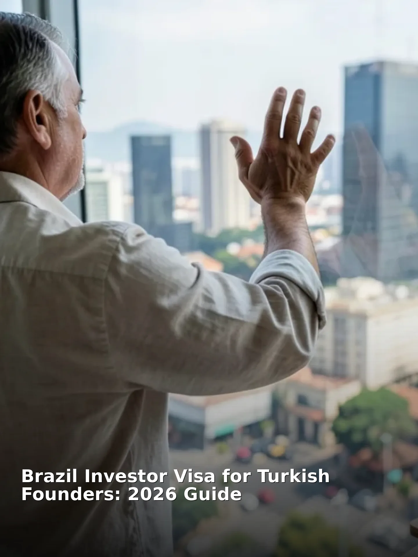 Brazil Investor Visa for Turkish Founders: 2026 Guide