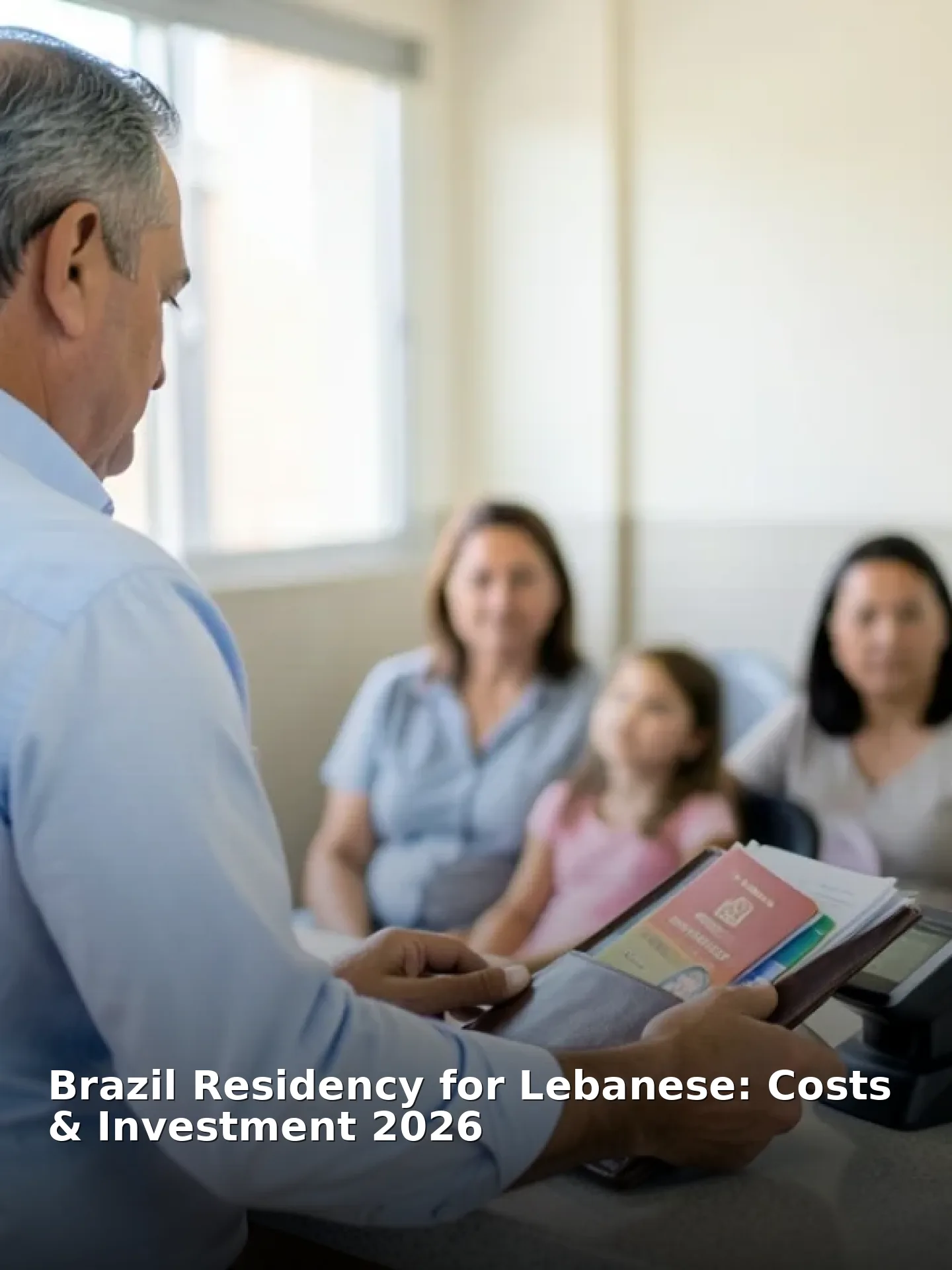 Brazil Residency for Lebanese: Costs & Investment 2026