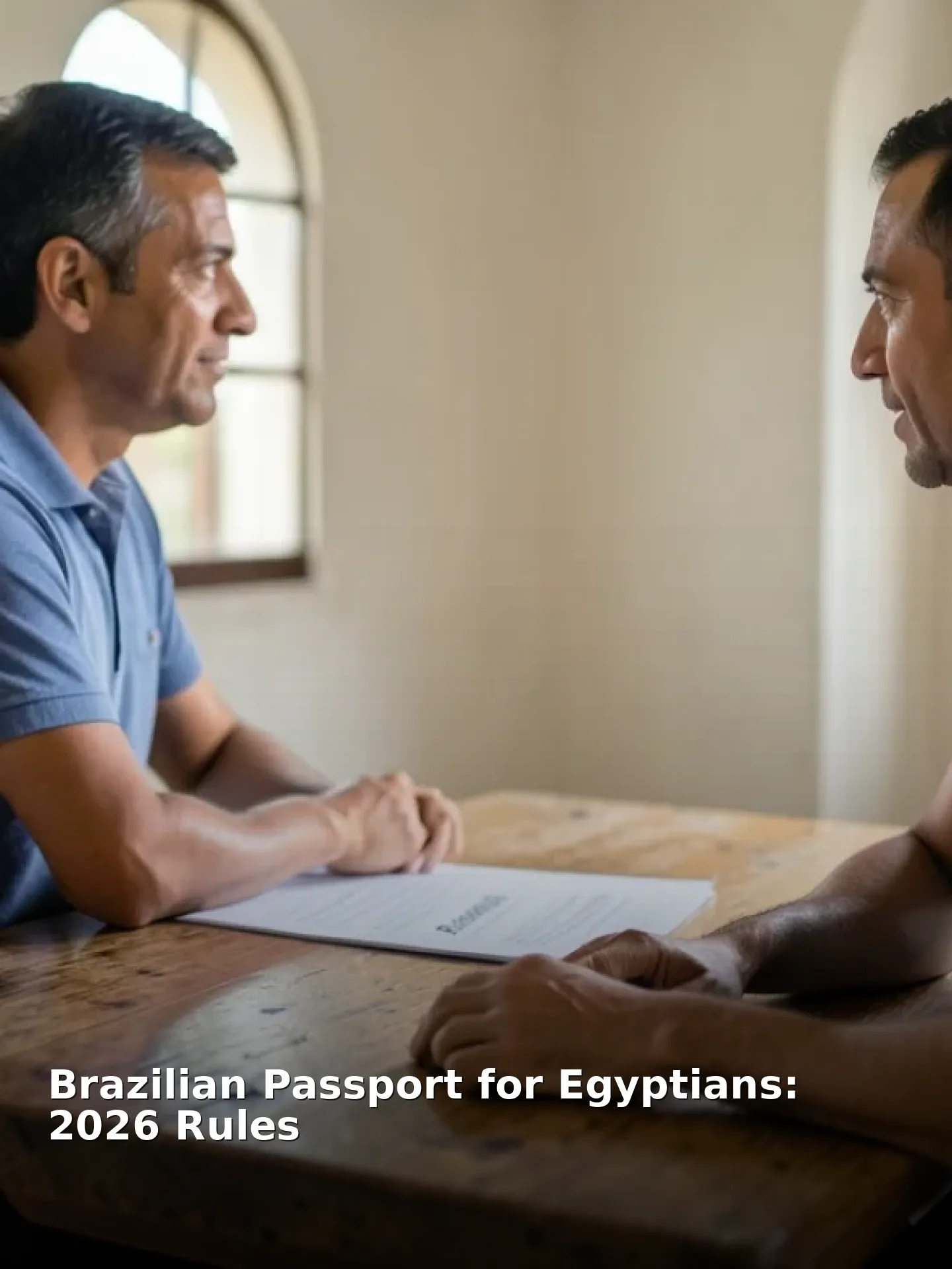 Brazilian Passport for Egyptians: 2026 Rules