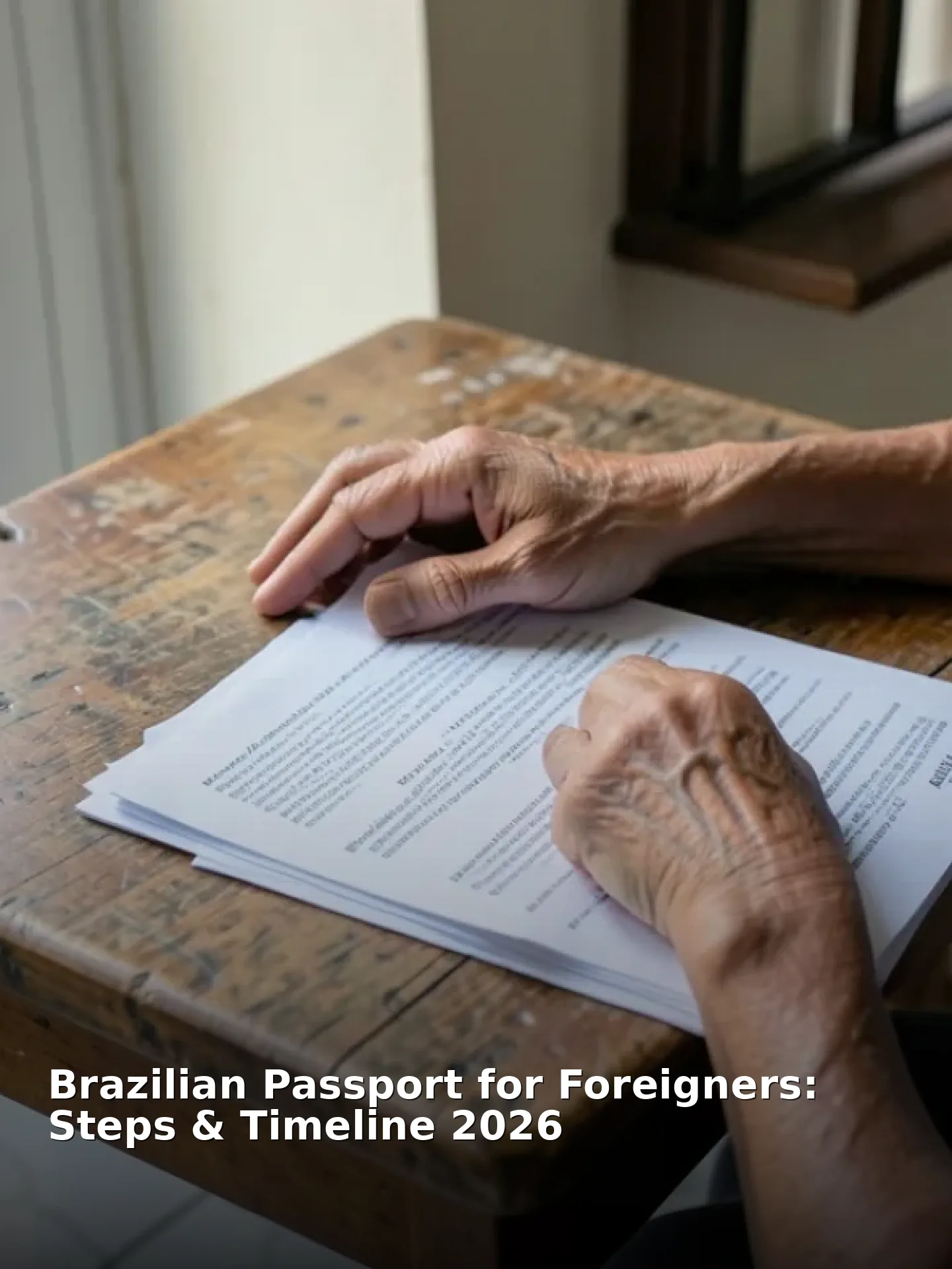 Brazilian Passport for Foreigners: Steps & Timeline 2026