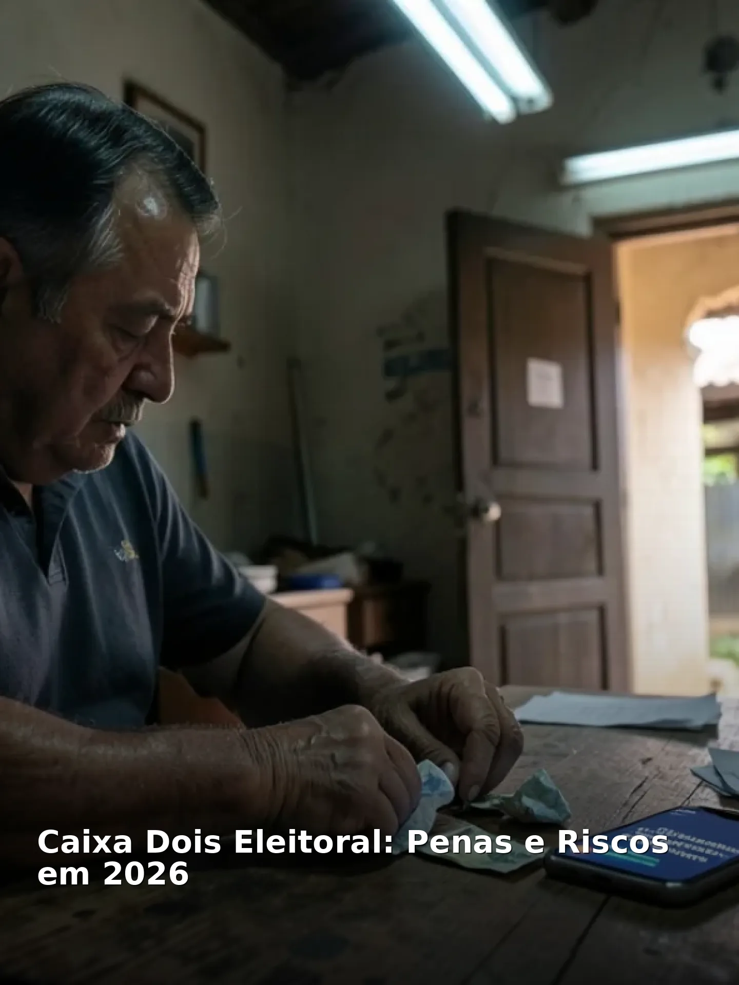 Caixa dois eleitoral: penas e riscos em 2026