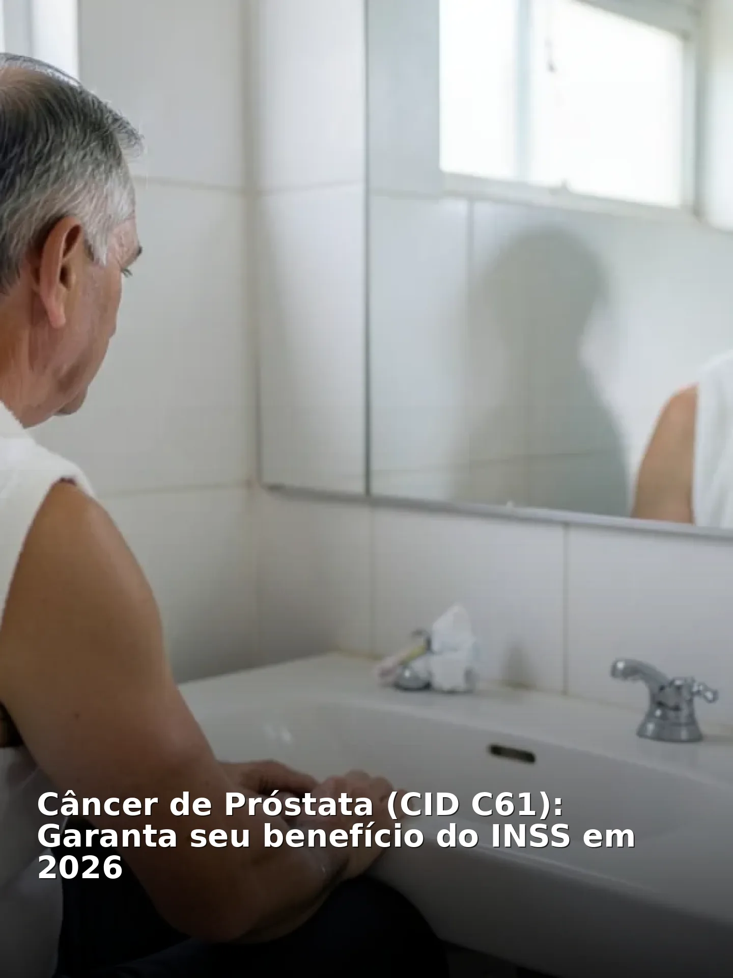 Câncer de Próstata (CID C61): Garanta seu benefício do INSS em 2026