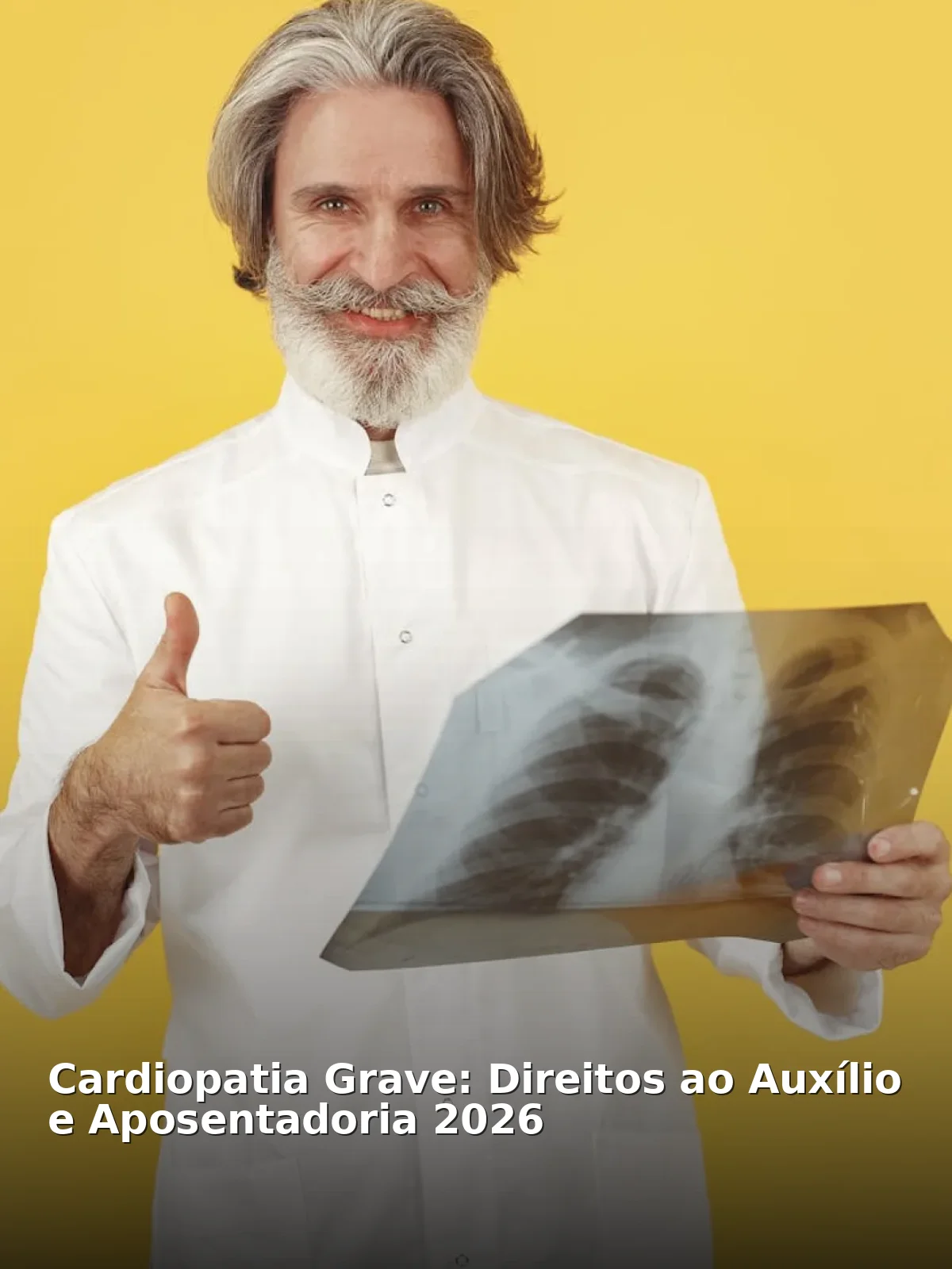 Cardiopatia grave: direitos ao auxílio e aposentadoria 2026