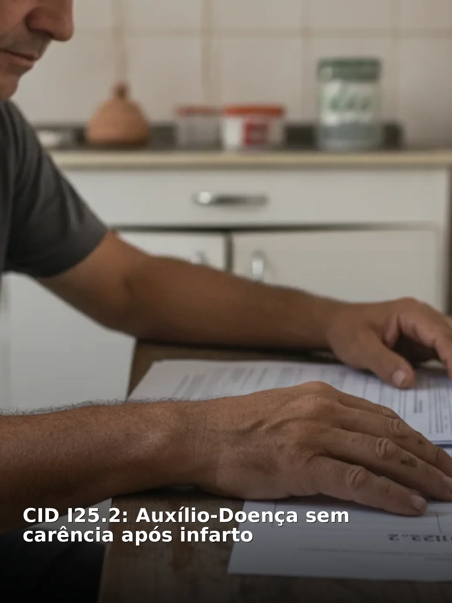 CID I25.2: Auxílio-Doença sem carência após infarto