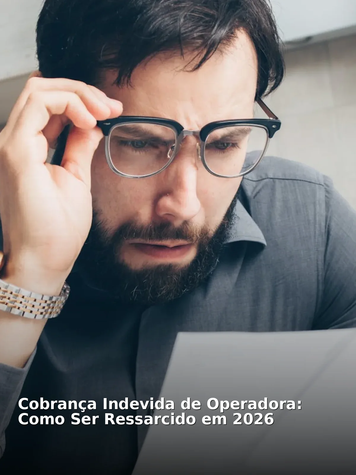 Cobrança Indevida de Operadora: Como Ser Ressarcido em 2026