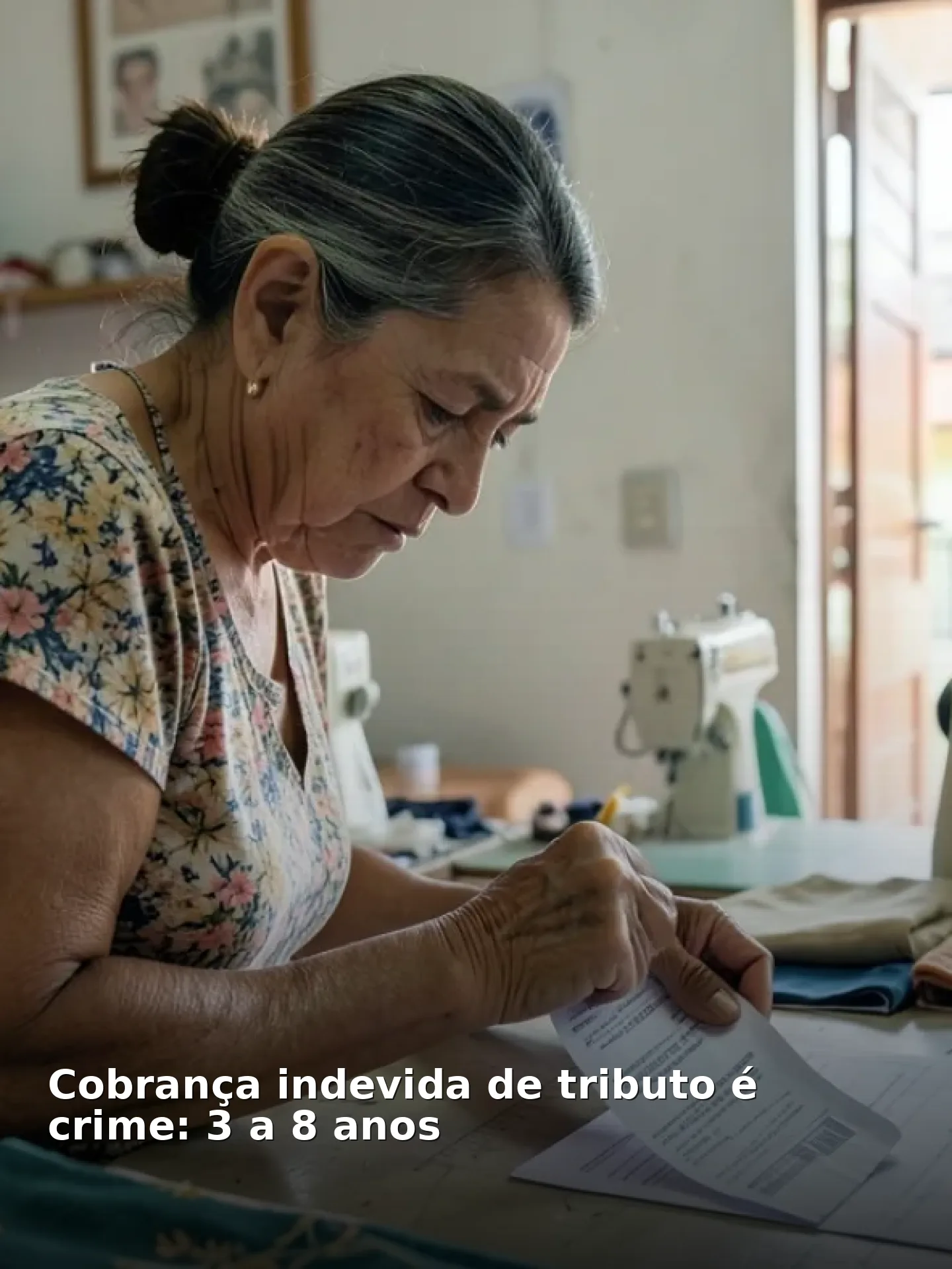 Cobrança indevida de tributo é crime: 3 a 8 anos