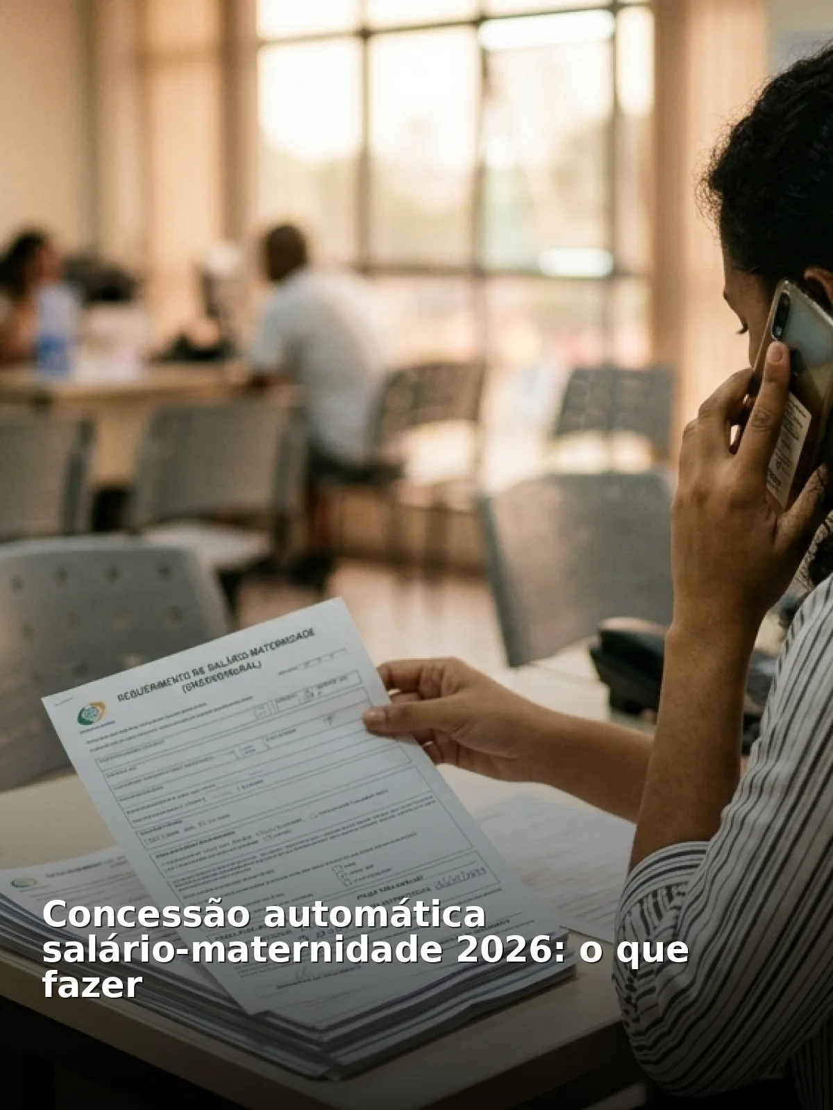 Concessão automática salário-maternidade 2026: o que fazer