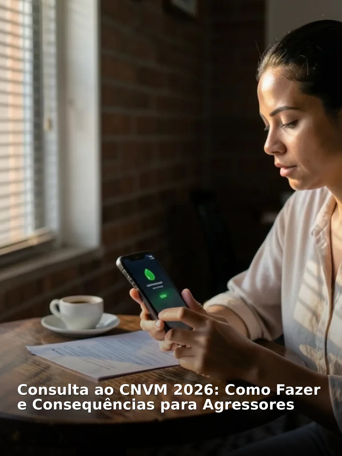 Consulta ao CNVM 2026: Como Fazer e Consequências para Agressores
