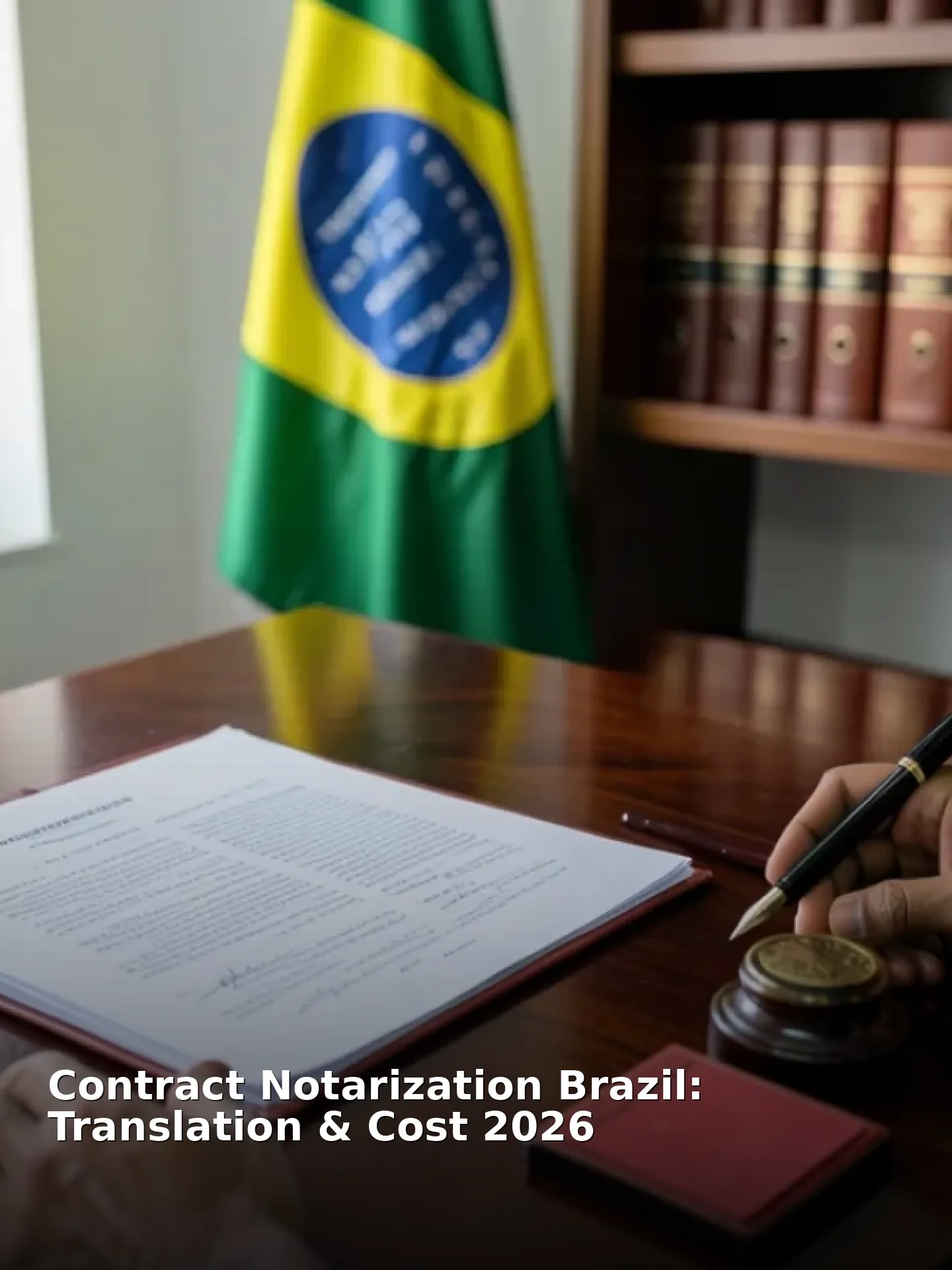 Contract Notarization Brazil: Translation & Cost 2026