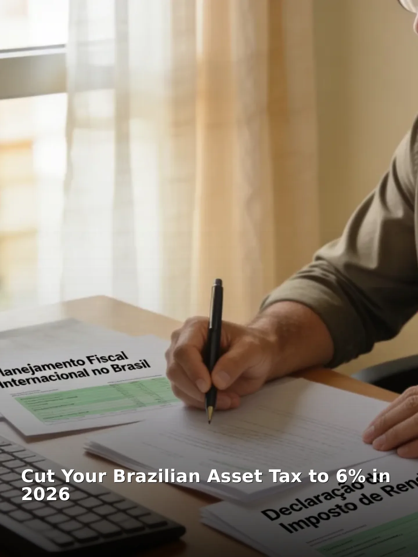 Cut Your Brazilian Asset Tax to 6% in 2026