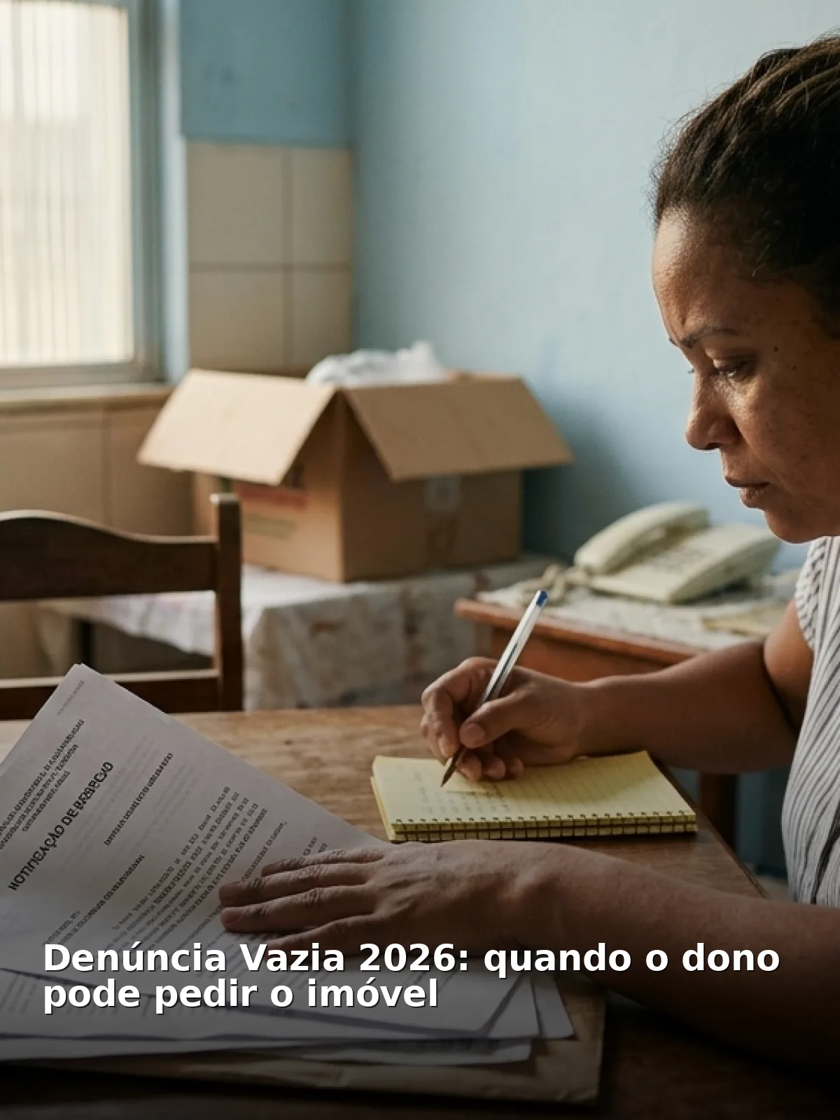 Denúncia vazia 2026: quando o dono pode pedir o imóvel