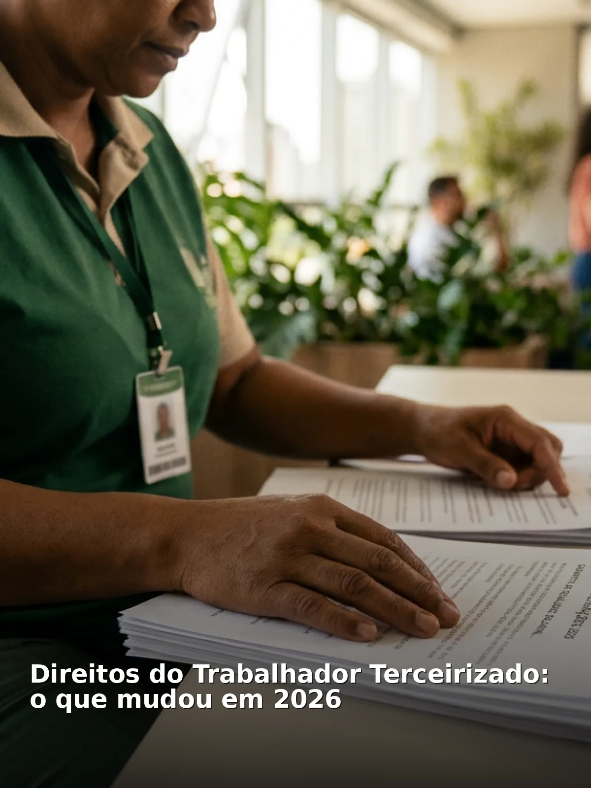 Direitos do trabalhador terceirizado: o que mudou em 2026