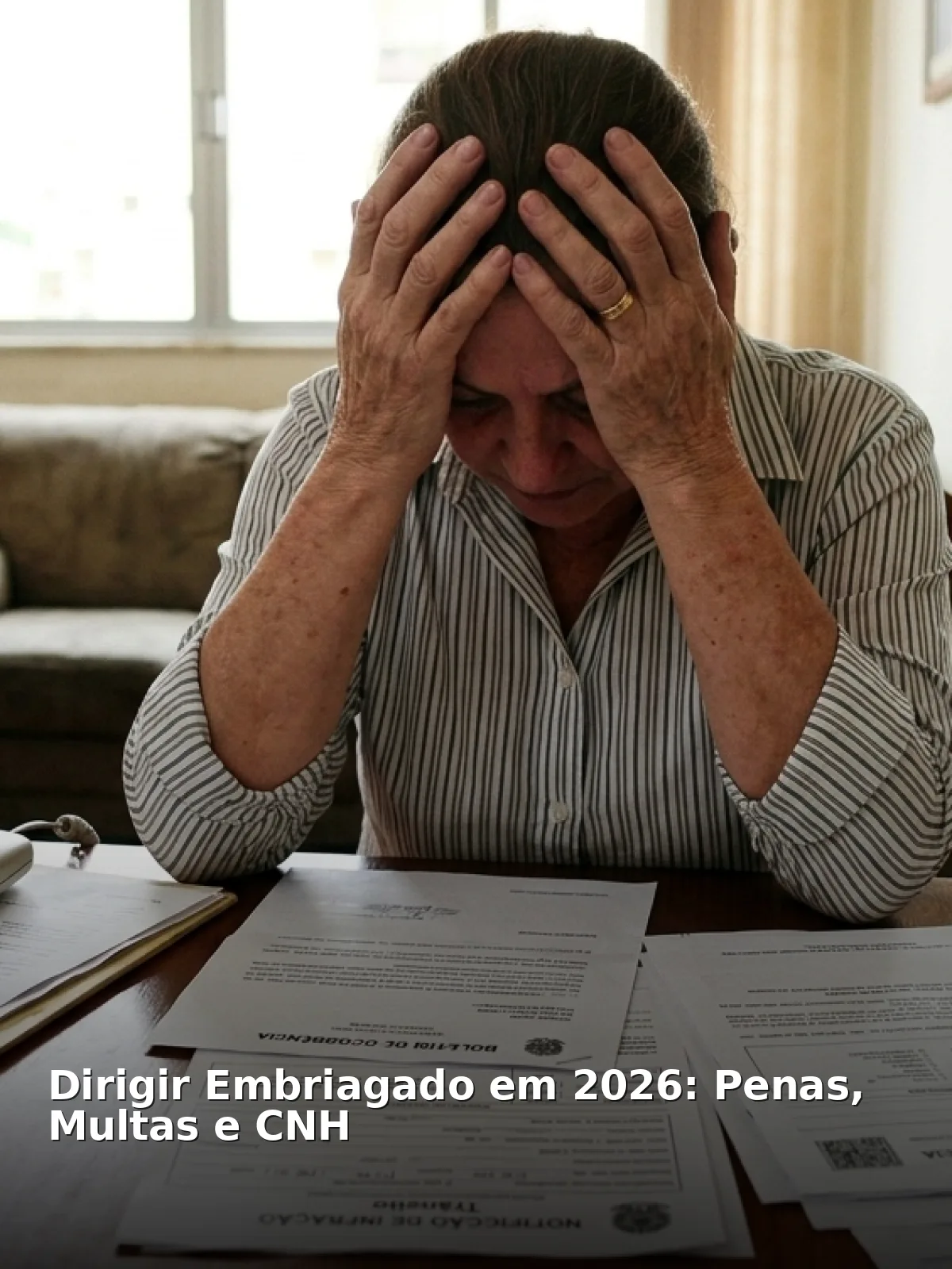 Dirigir embriagado em 2026: penas, multas e cnh