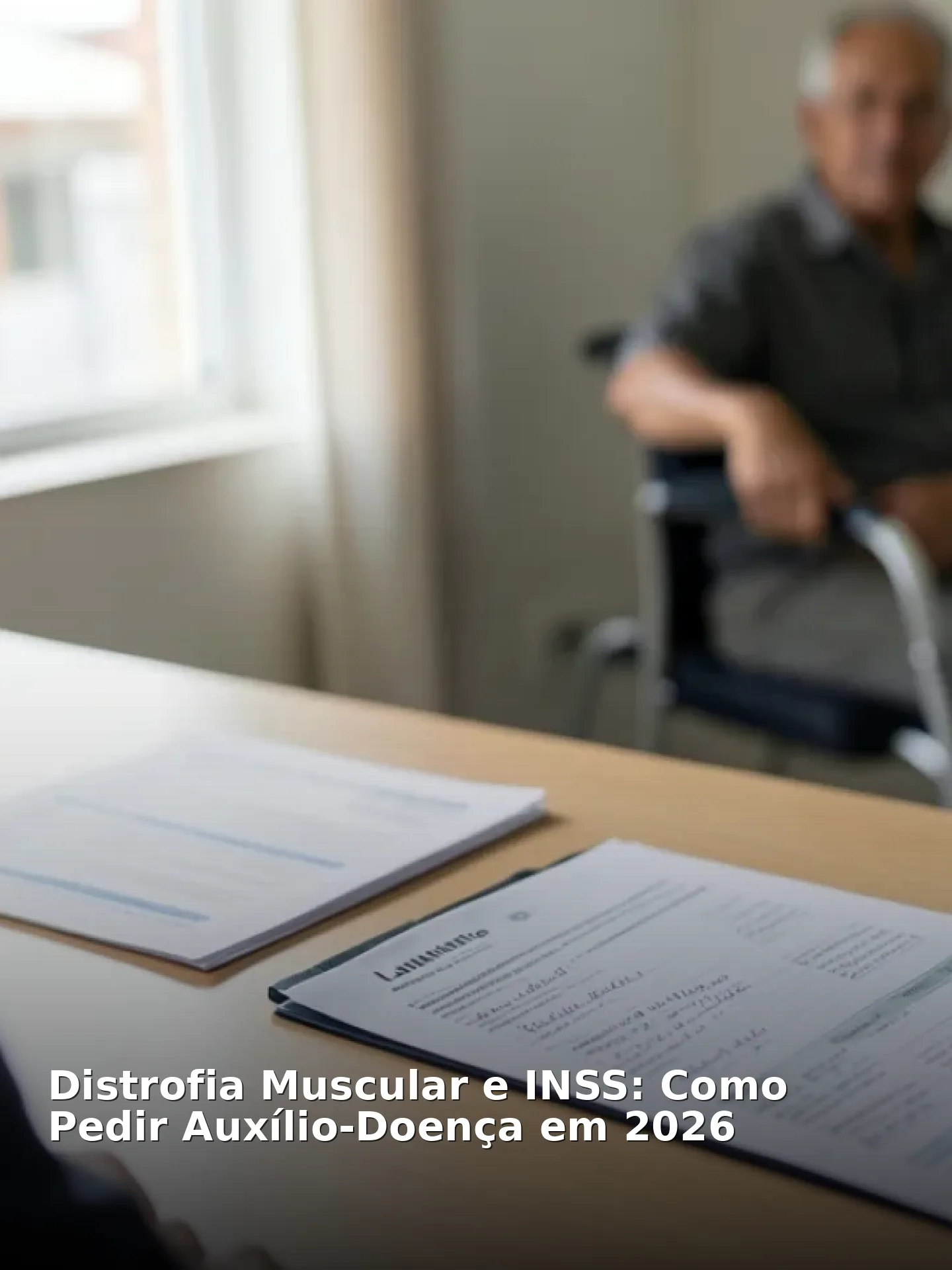 Distrofia Muscular e INSS: Como Pedir Auxílio-Doença em 2026