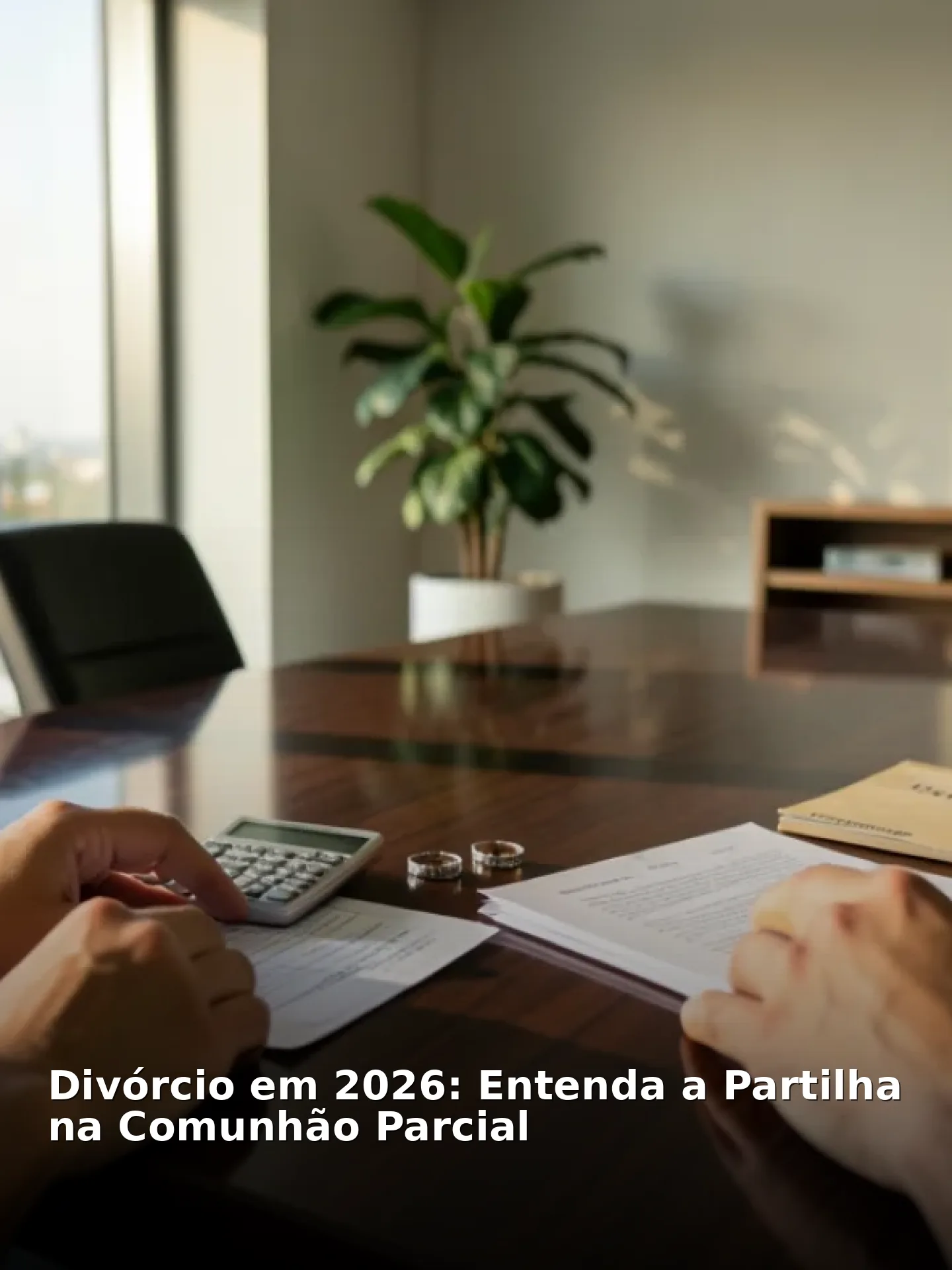Divórcio em 2026: Entenda a Partilha na Comunhão Parcial
