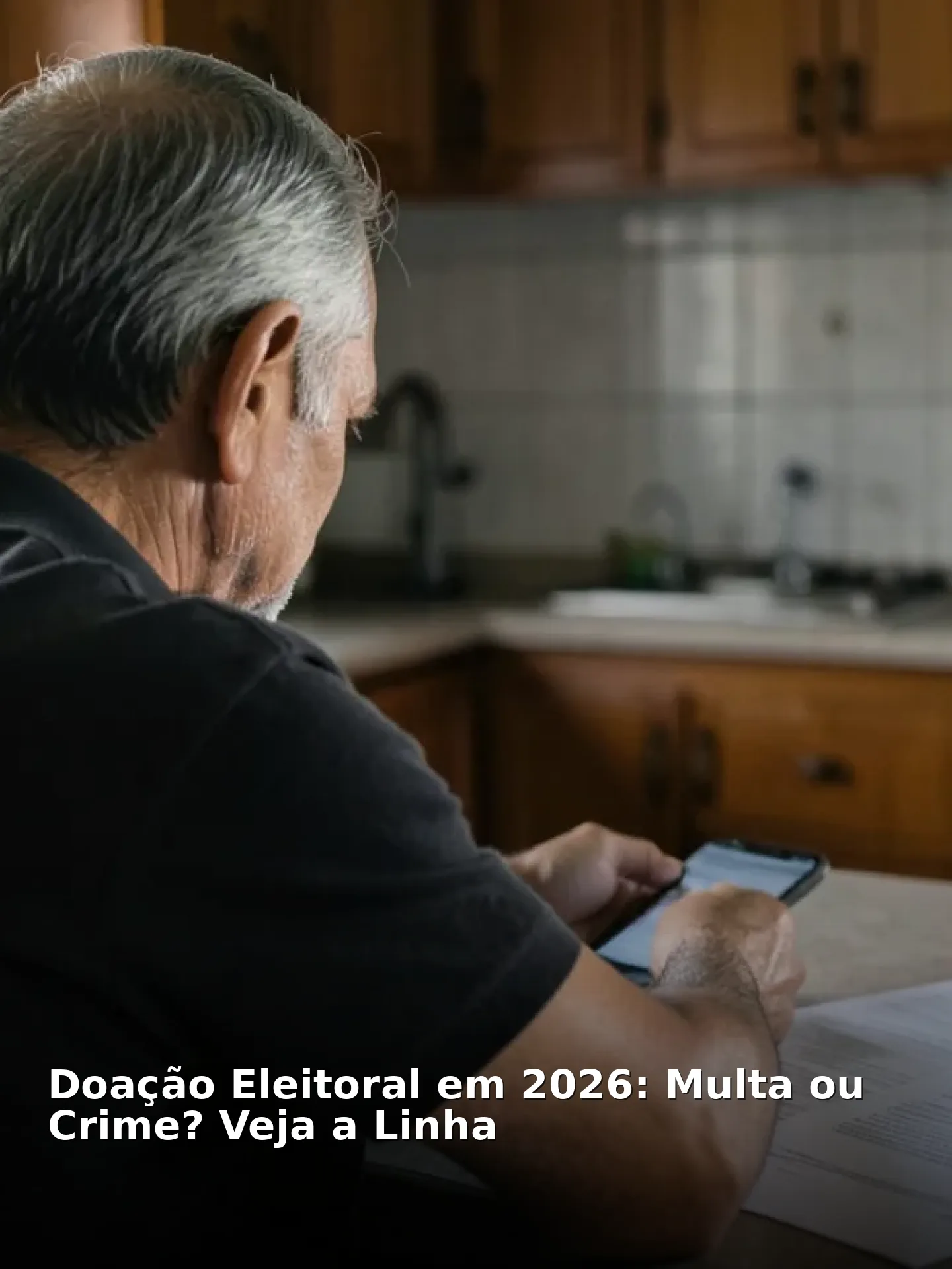Doação Eleitoral em 2026: Multa ou Crime? Veja a Linha
