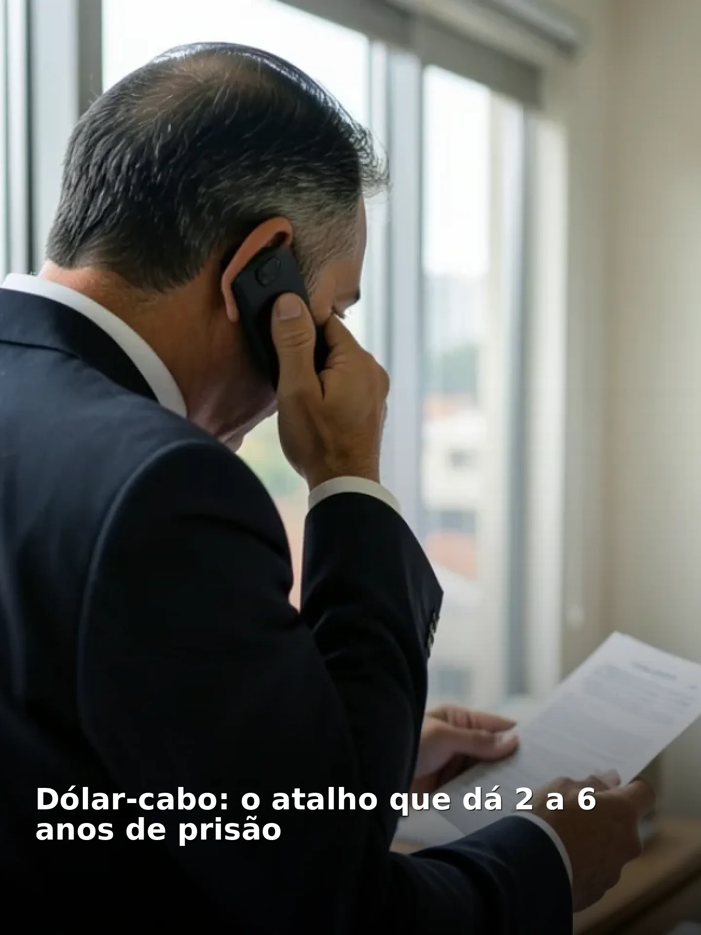 Dólar-cabo: o atalho que dá 2 a 6 anos de prisão