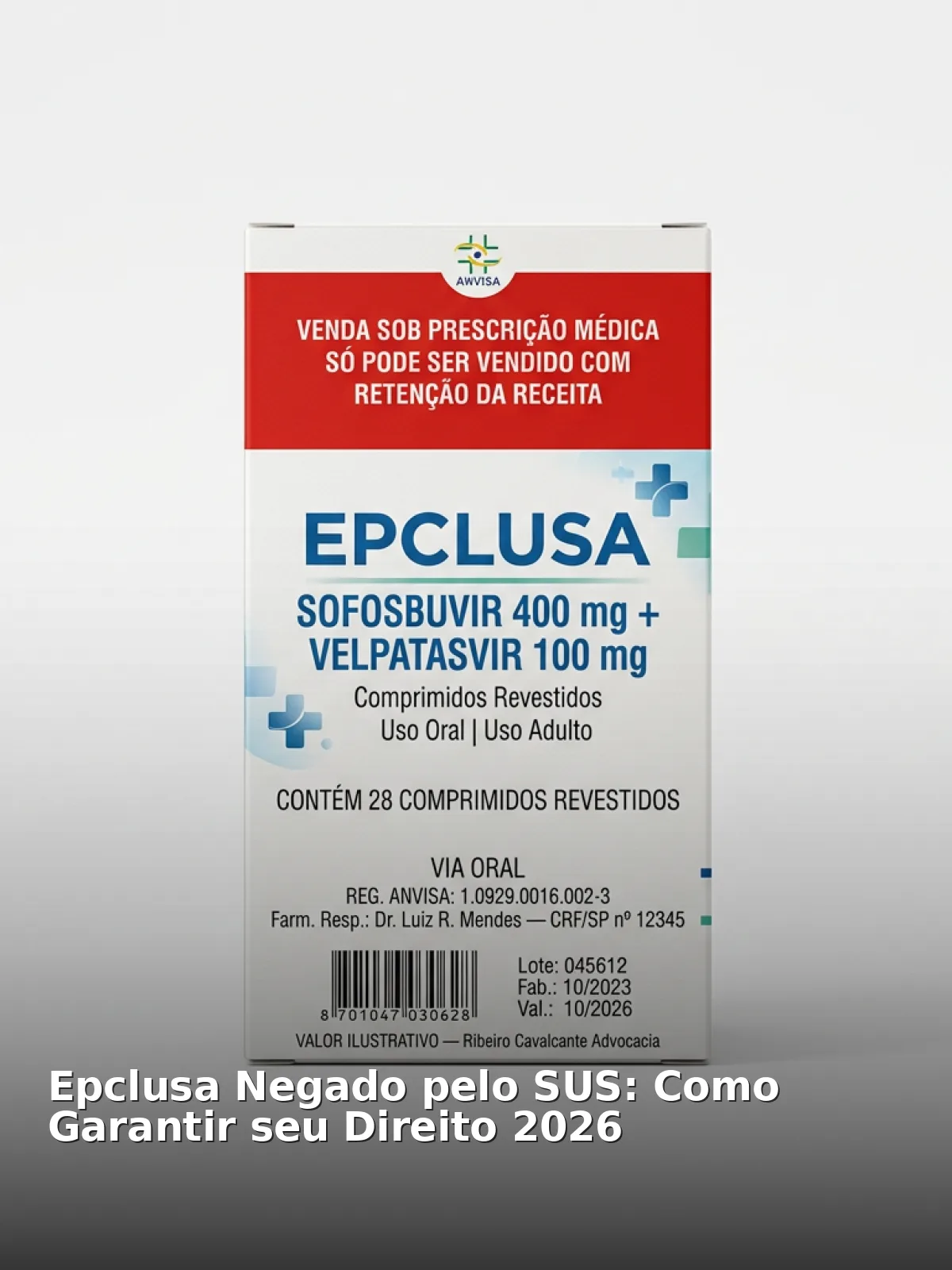 Epclusa negado pelo sus: como garantir seu direito 2026