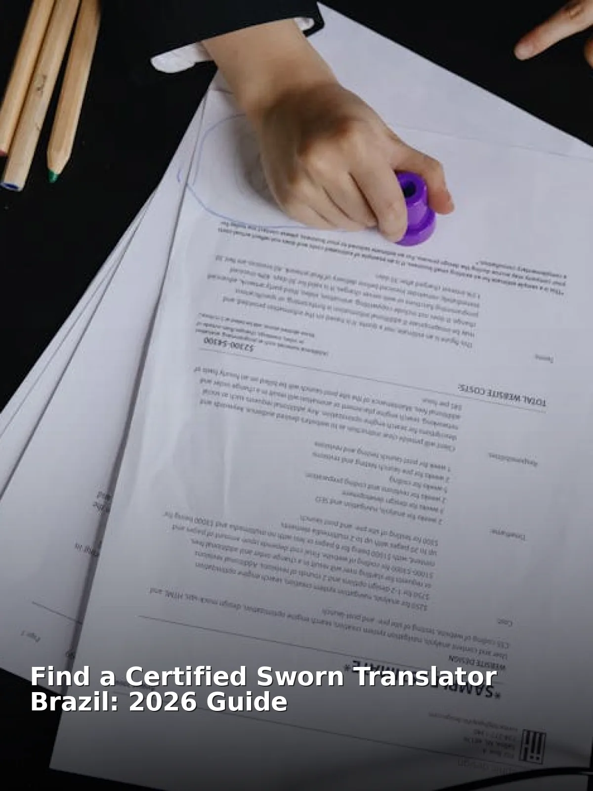 Find a certified sworn translator brazil: 2026 guide