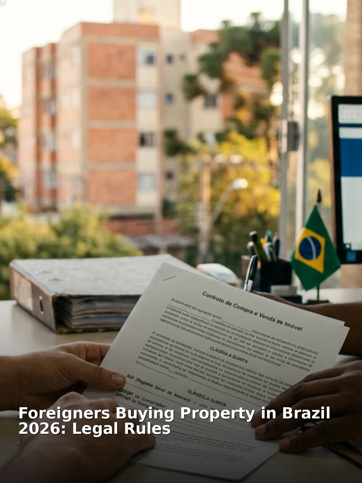 Foreigners buying property in brazil 2026: legal rules