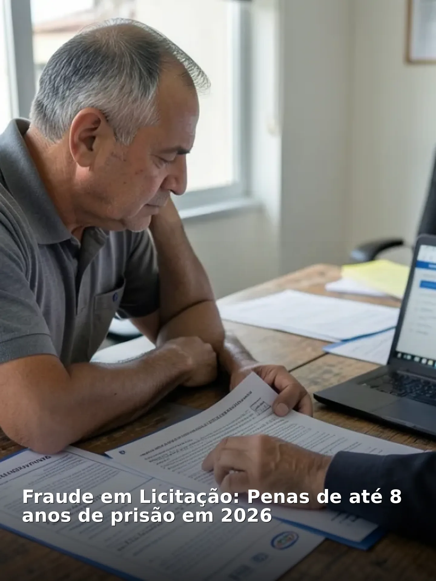 Fraude em Licitação: Penas de até 8 anos de prisão em 2026