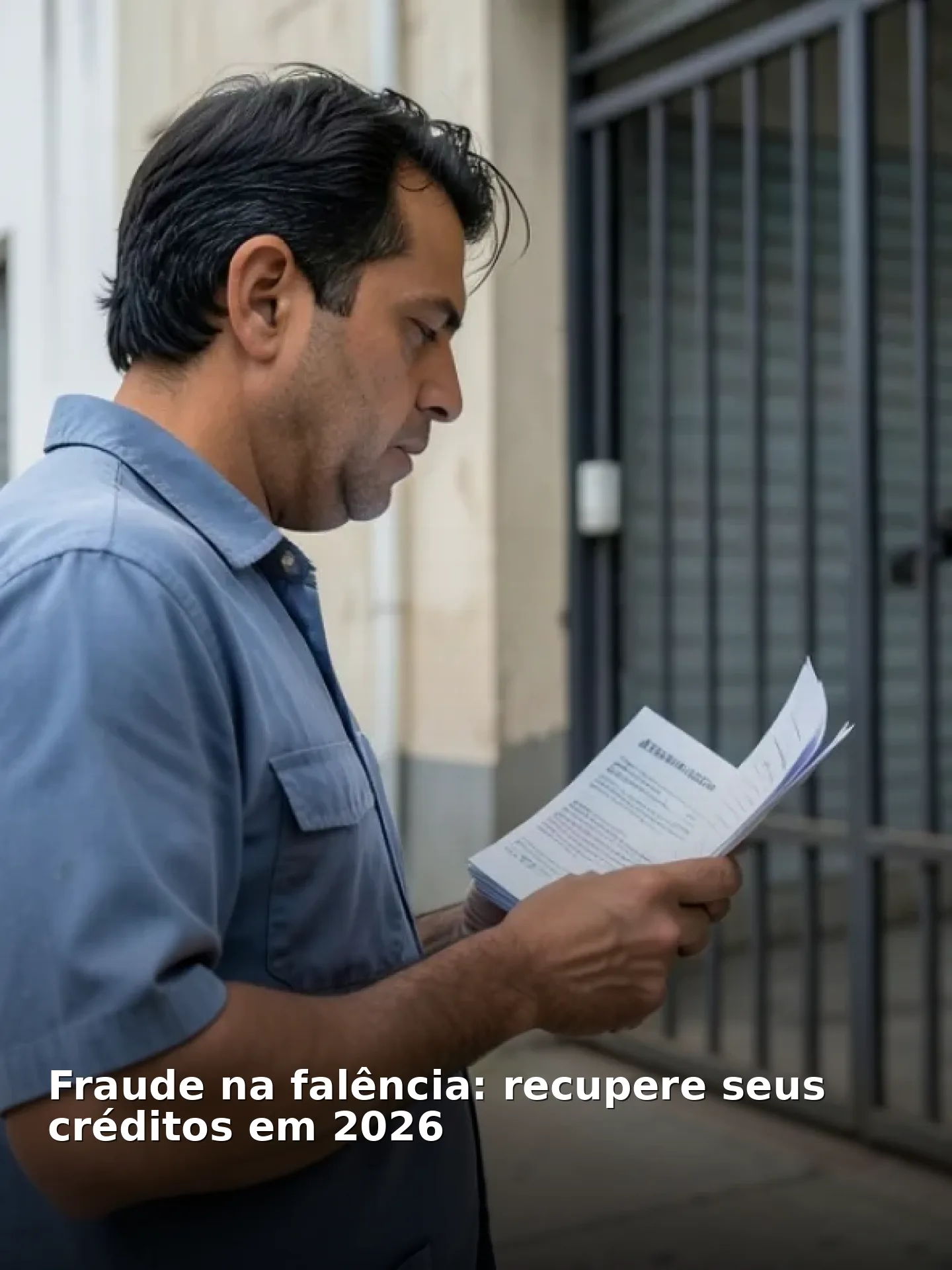 Fraude na falência: recupere seus créditos em 2026
