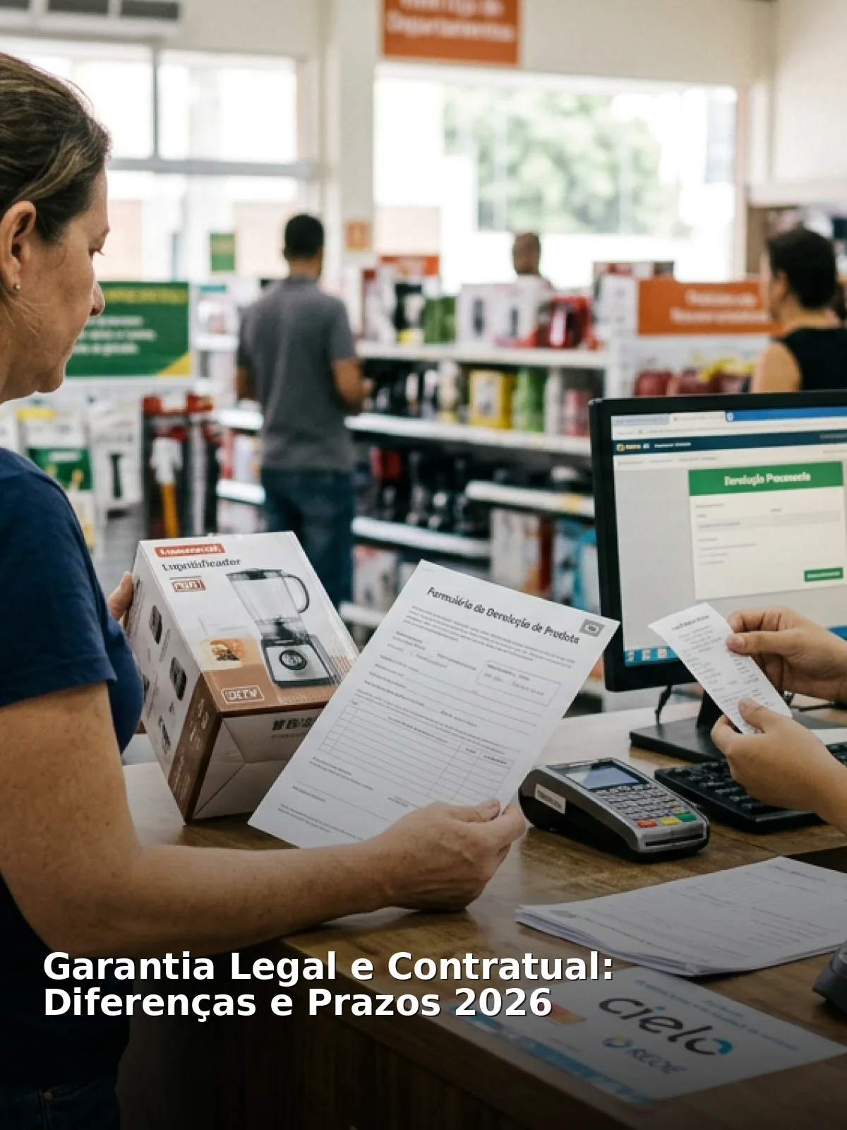 Garantia legal e contratual: diferenças e prazos 2026
